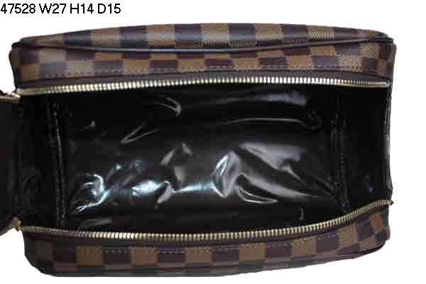 Louis Vuitton Monogram Damier Ebene Canvas KING SIZE TOILETRY BAG M47528